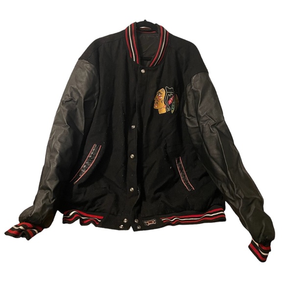 Blackhawks Letterman Jacket - Picture 1 of 3